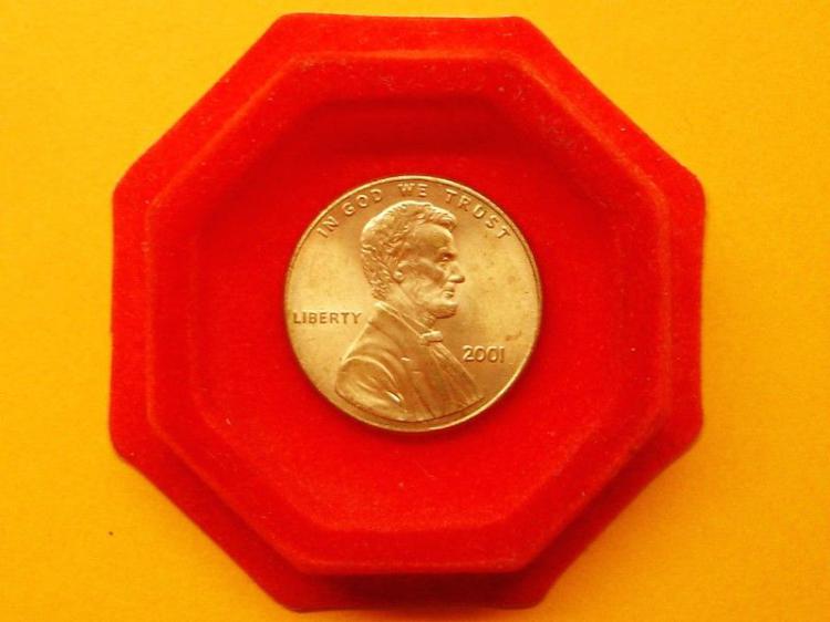 1 cent USA 2001