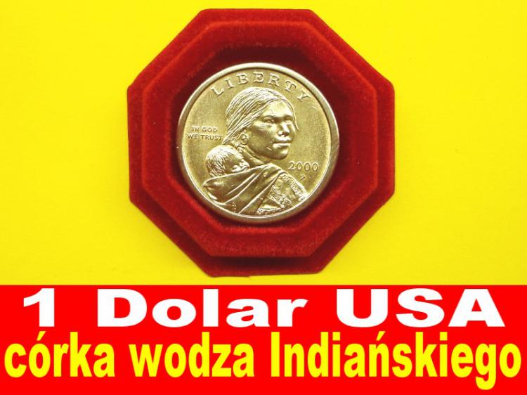 1 dolar USA, 2000 Sacagawea